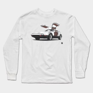 Geo3Doodles Bricklin SV1 Doodle Long Sleeve T-Shirt